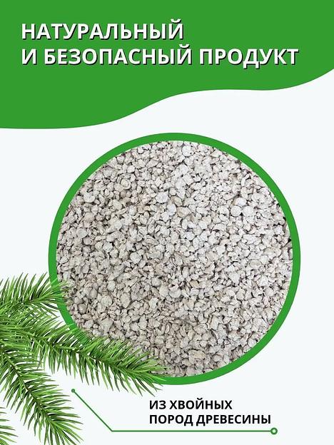 Комкующийся наполнитель для домашних животных Чистый Том экологический, 4 кг (10 л) фото 4