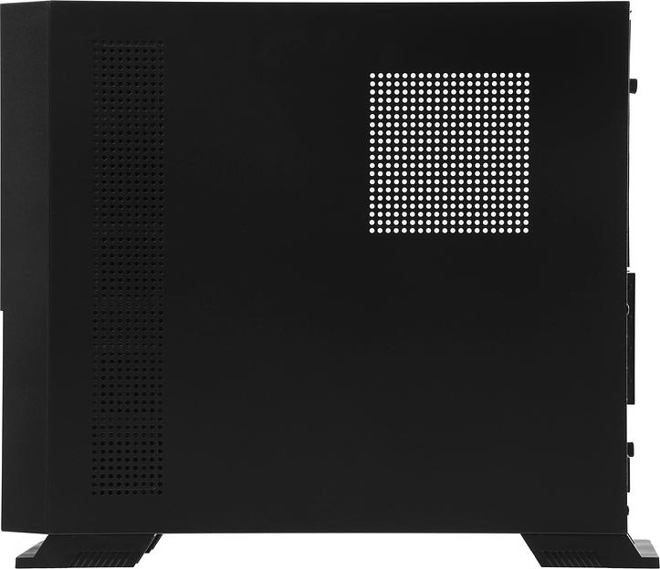 Корпус Formula SFF T12 черный без БП mATX 1x80mm 4xUSB2.0 2xUSB3.0 1xUSB3.1 audio фото 5
