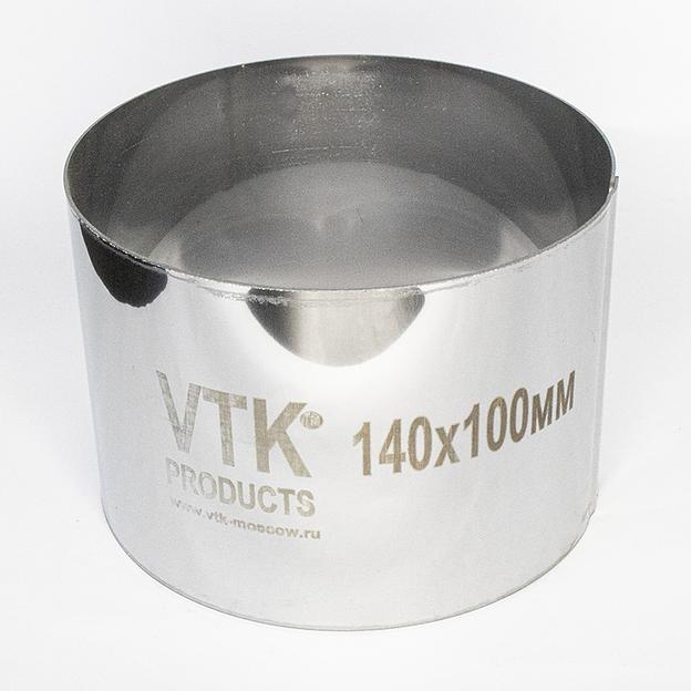 Форма для выпечки и заморозки Кольцо диаметр 140 мм высота 100 мм фото 1