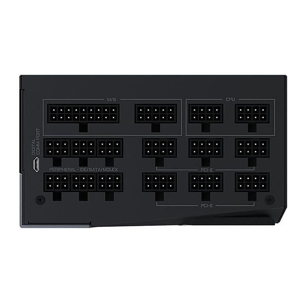 Блок питания Gigabyte ATX 1200W GP-AP1200PM 80+ platinum (24+4+4pin) APFC 140mm fan 8xSATA Cab Manag RTL фото 8