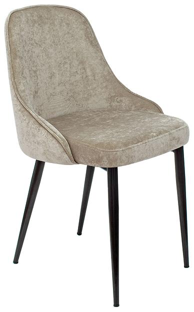 Стул для кухни Бюрократ KF-5 песочный Light 21 металл черный на ножках (KF-5/LT21) фото 1