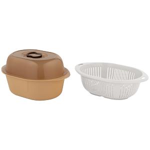 Хлебница "Каравай" (коричневый) фото 1