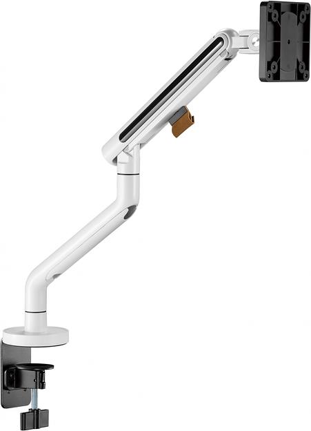 Кронштейн для мониторов Ultramounts UM725W белый 17"-32" макс.9кг крепление к столешнице поворот и наклон фото 5