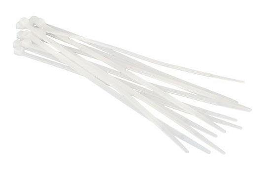 Стяжка эластомерная Hyperline GT-200IC 200x3.6мм (упак:100шт) полиамид белый фото 1