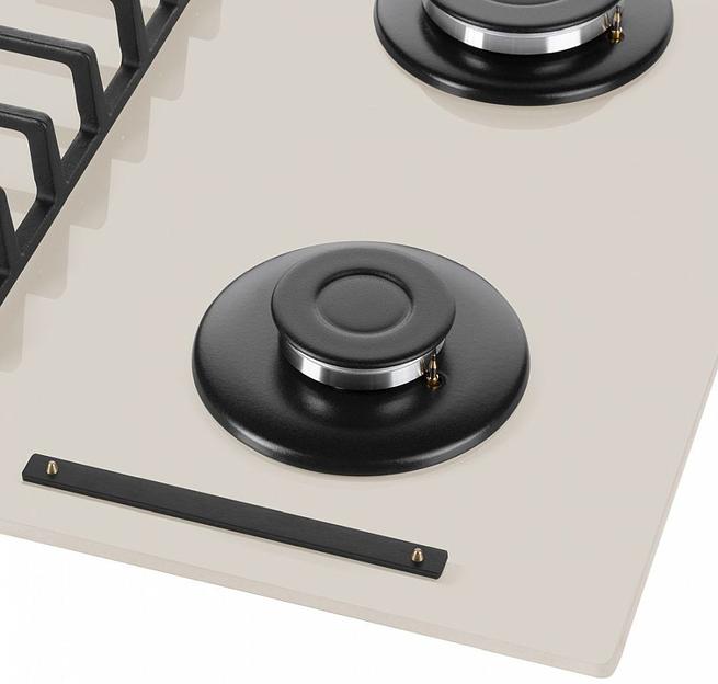 Газовая варочная поверхность Maunfeld EGHG.64.6CBG/G бежевый фото 9