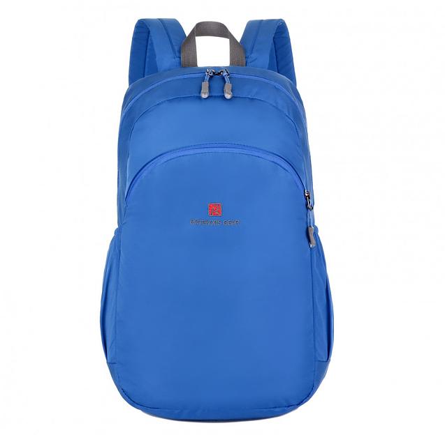 Дорожный рюкзак-трансформер 9082 синий ОПТ фото 3