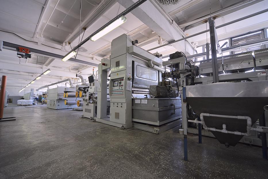 Экструдерная линия 3-х слойная производства плоской нити для плетения мешков и биг-бэгов фото 4