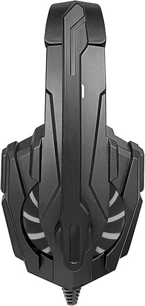 Наушники с микрофоном Оклик HS-L355G черный 1.8м мониторные оголовье (1939807) фото 3