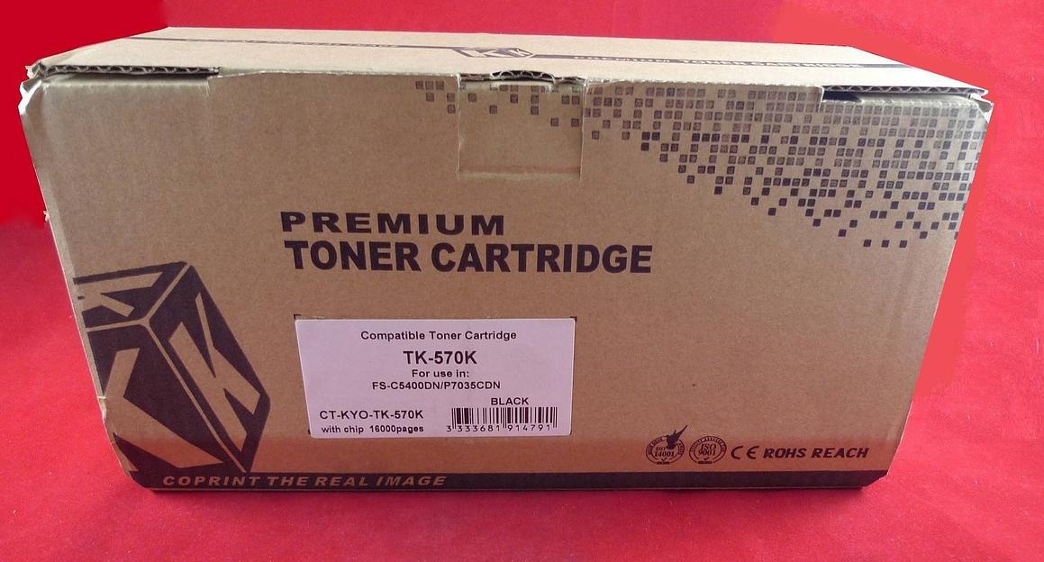 Тонер-картридж для Kyocera FS-C5400DN/P7035CDN TK-570K black 16K ELP Imaging® фото 2