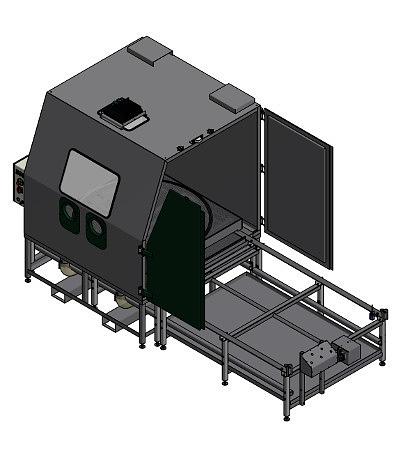 Кабинет с приводным вращающимся столом BNP 721 фото 1