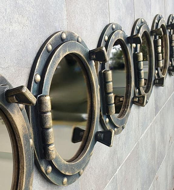 Зеркальное лофт панно Элиот фото 1