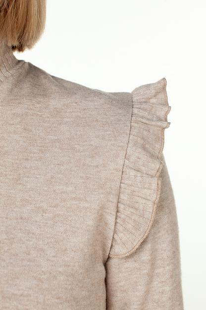 Джемпер женский  4138/02/Бежевый  фото 5