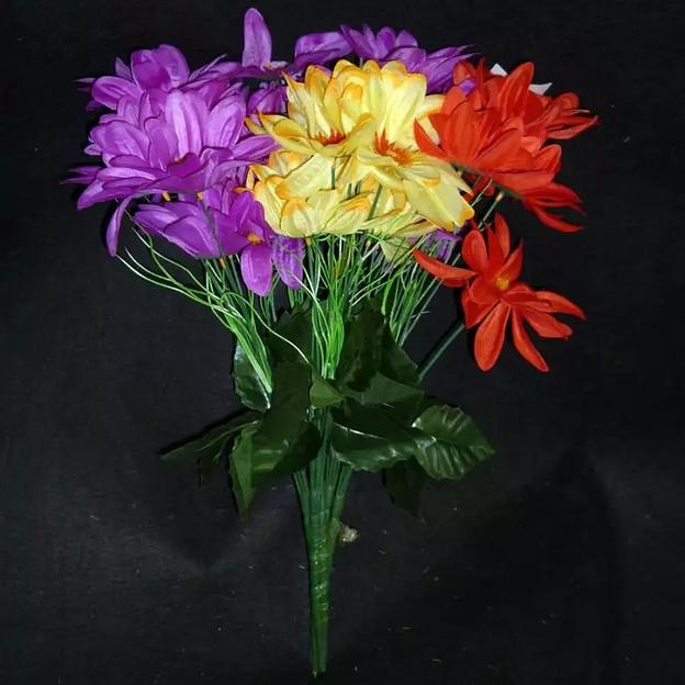 Букет георгинов на 7 голов 47см 070-290 фото 1