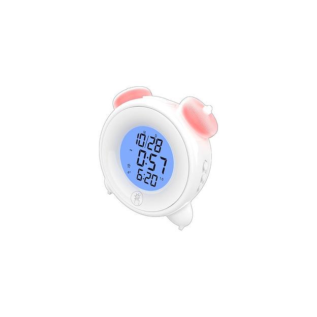 Будильник без радио Ritmix CAT-057 White, белый фото 1