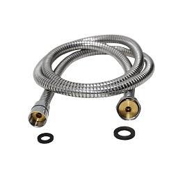 Душ шланг МЕТАЛ хром 1/2С-3/4 фото 1