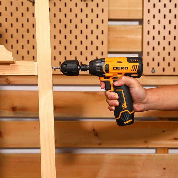 Винтоверт Deko DKIS12-Li аккум. патрон:быстрозажимной (063-4390) фото 7