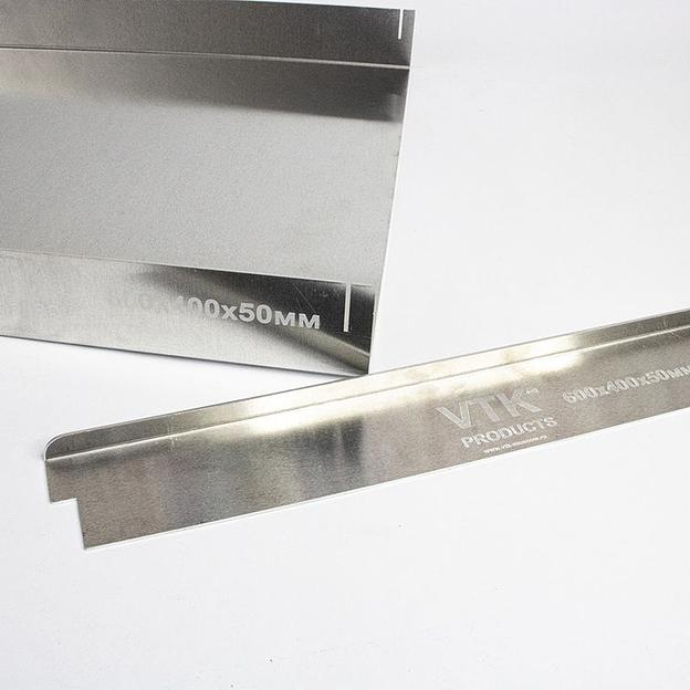 Противень 600х400 мм высота 50 мм съемный борт алюминий фото 2