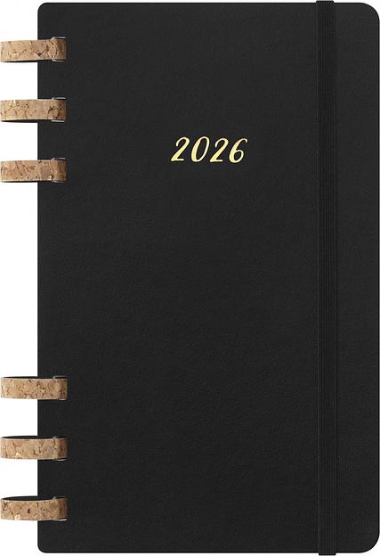 Еженедельник Moleskine SPIRAL Large 130х210мм PP 200стр. спираль черный фото 1