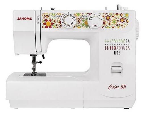 Швейная машина Janome Color 55 белый фото 1