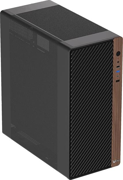 Корпус Formula TimberLine T2 черный без БП mATX 4x120mm 1xUSB2.0 1xUSB3.0 1xUSB3.1 audio bott PSU фото 1
