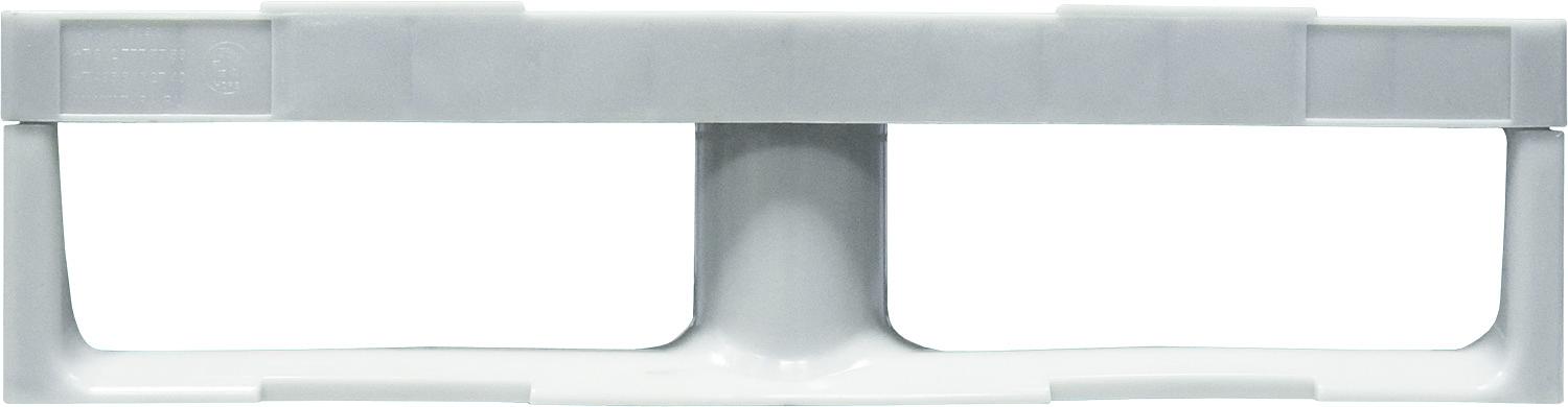 Паллет 800x600х150 сплошной, на 3-х полозьях  чёрный фото 4