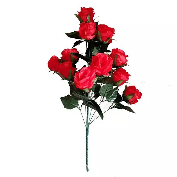 Букет роз на 13 голов 60см 402-604 фото 3