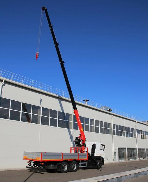 Бортовой автомобиль на шасси МАЗ с КМУ ИТ 150 фото 3