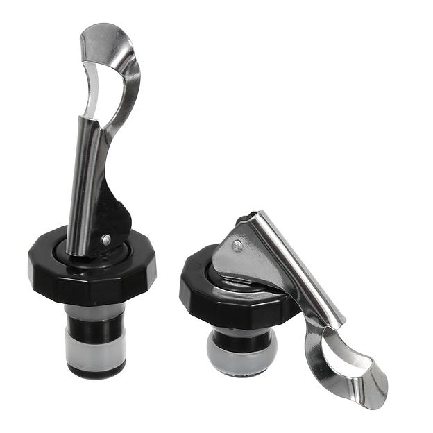 Пробка для шампанского с открывалкой, с зажимом /2/24/144/ фото 1