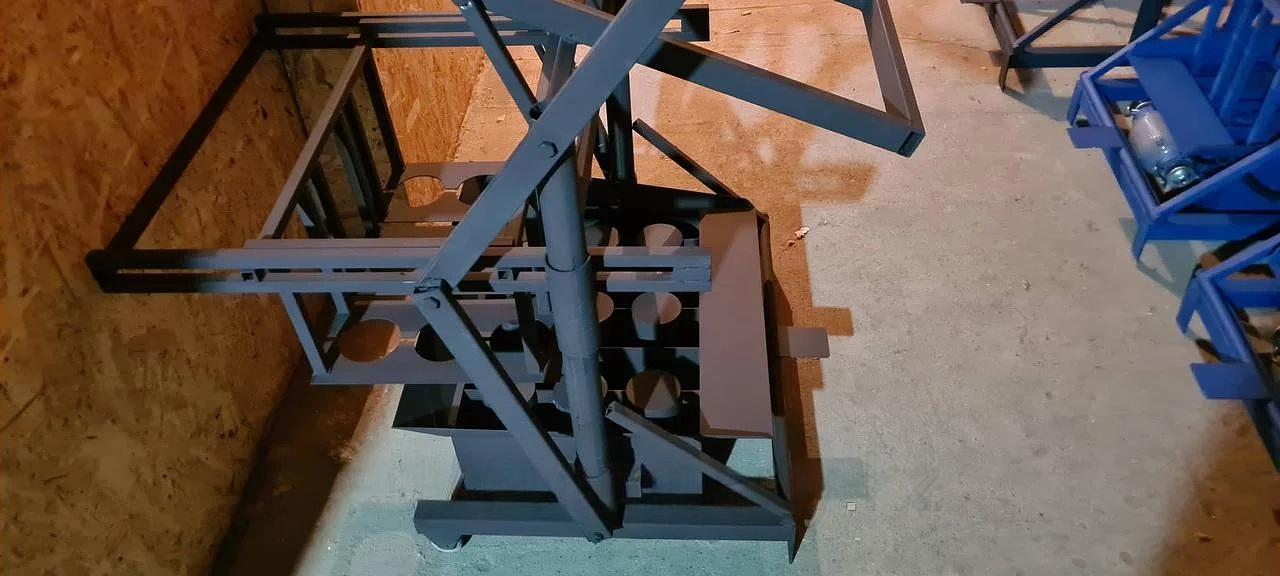 Станок для производства блоков «Команч-3» Круг фото 2