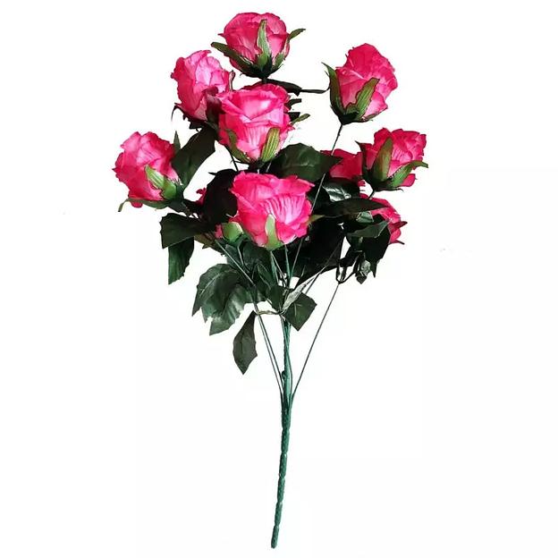 Букет роз на 13 голов 60см 402-604 фото 2