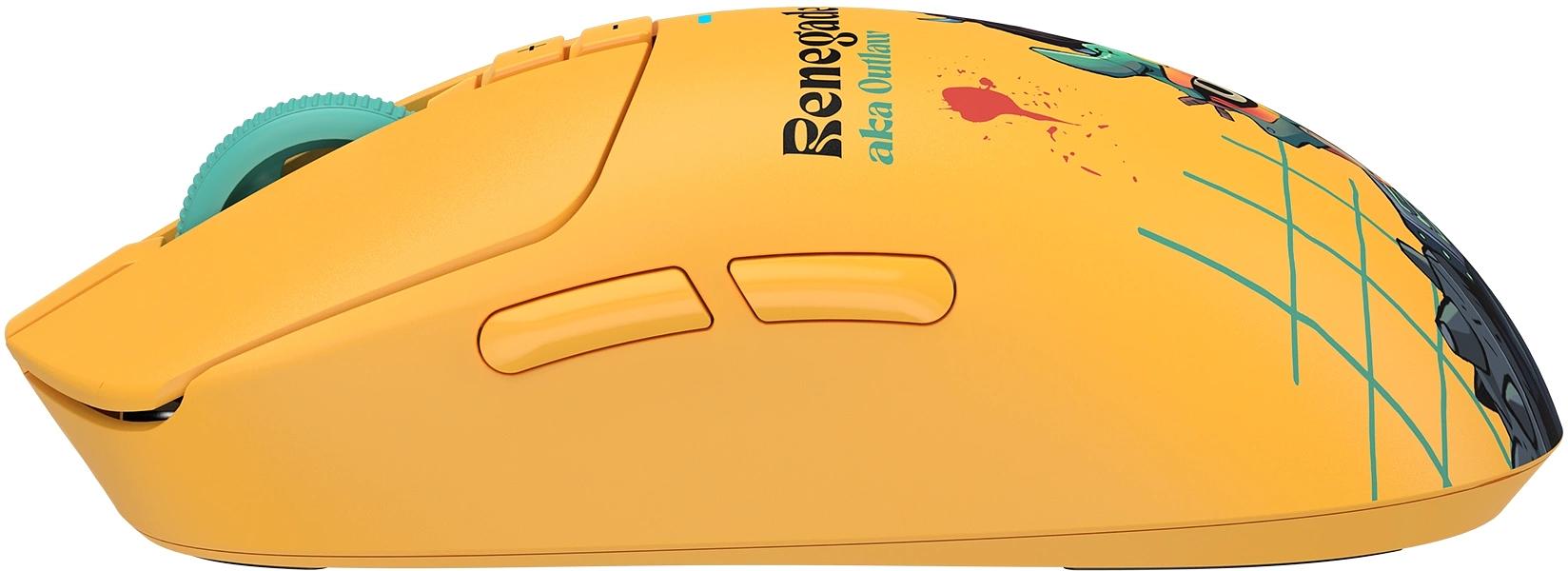 Мышь A4Tech Bloody R72 Ultra желтый оптическая 20000dpi беспров. USB-C 7but фото 5