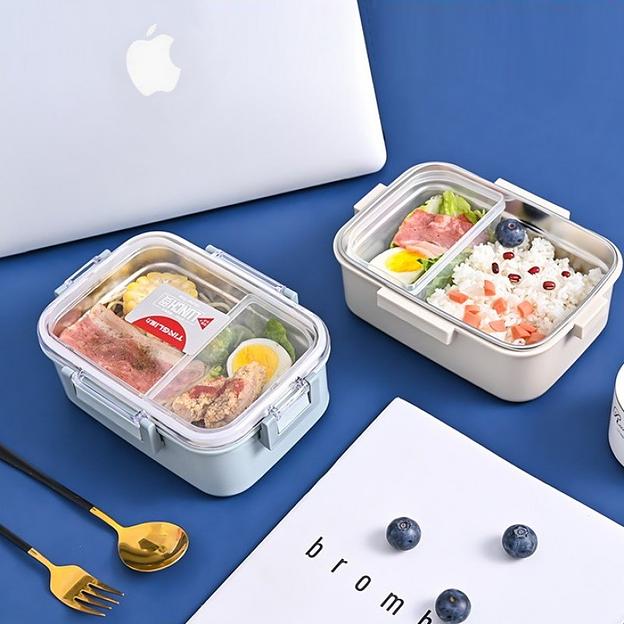 Ланчбокс 2-уровневый модель 8159 опт фото 1