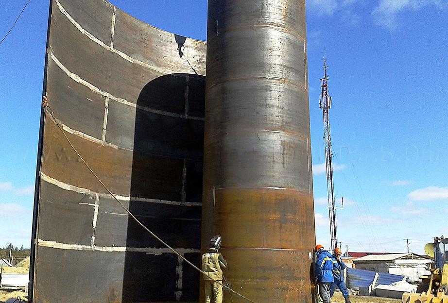 Резервуар вертикальный стальной цилиндрический РВС-500 м³ фото 2