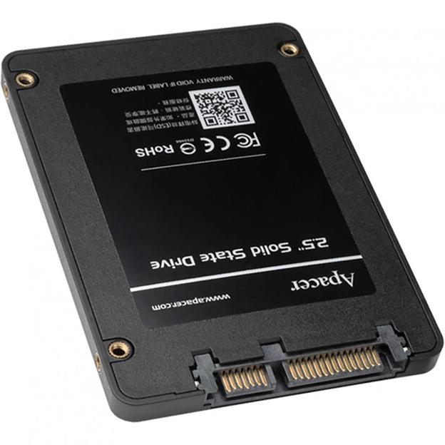 Твердотельный накопитель Apacer SSD PANTHER AS340 240Gb SATA 2.5" 7mm, R550/W520 Mb/s, IOPS 30/90K, MTBF 1.5M, 3D TLC, 140TBW, Retail (AP240GAS340G-1) (AP240GAS340G-1) фото 3