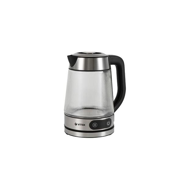 Чайник электрический Vitek VT-8825, 2200Вт, прозрачный фото 1