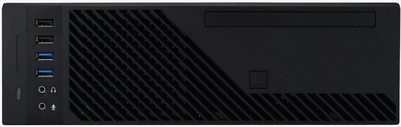 Корпус Slim Case Powerman KI331 РМ-300SFX 80+ UBS2.0*2+USB 3.1*2+A(HD)+Front fan 80x80x15mm*1, Micro-ATX, mini-ITX (аналог Inwin CJ708BL) (6150588) фото 3