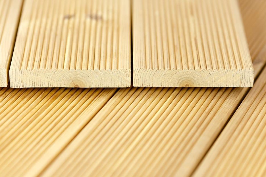 Террасная доска из термодерева 23х130 мм фото 1