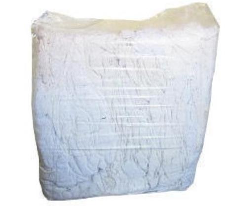 Ветошь белая, трикотаж ХБ, 10 кг, Опт фото 1