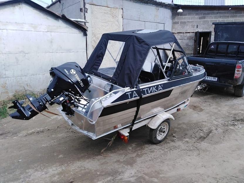 Алюминиевый катер Тактика 390 DC, 390*150*75 см фото 6