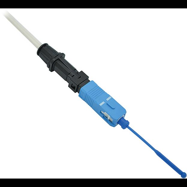 Разъем оптический FiberFox "Splice-On Connector" SC/UPC для кабеля 2,0 х 3.0, уп. 5 шт. фото 3