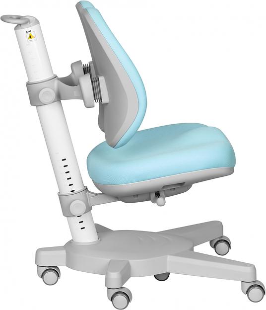 Кресло детское Cactus CS-CHR-3604BL голубой крестов. пластик серый фото 6