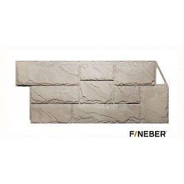 Фасадная панель Fineber Камень крупный ,Песочный фото 1