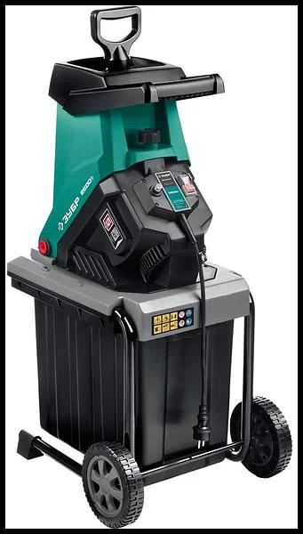 Измельчитель садовый электрический ЗУБР ЗИЭ-40-2500 фото 1