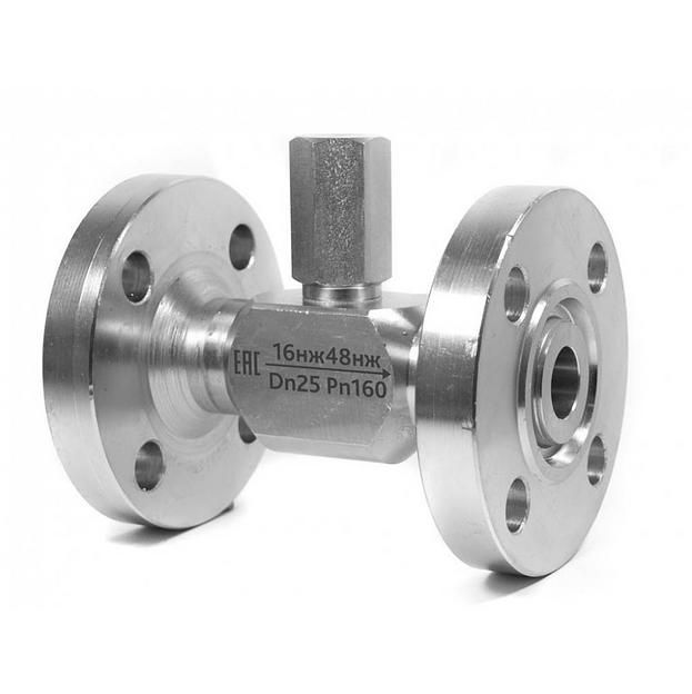 Клапан обратный 16лс48нж Ду32 Ру40 фланцевый фото 1