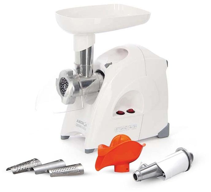 Мясорубка Аксион М41.04 Белый мощность - 1700 Вт, производительность – 2 кг/мин фото 1