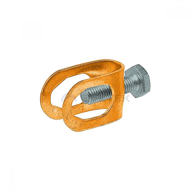 Зажим соединительный пруток — стержень, латунь фото 1