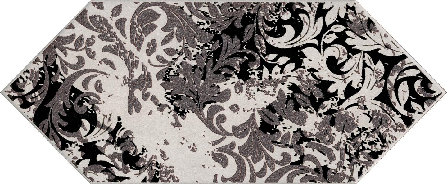 Декор Kerama Marazzi Каламита 3 серый светлый 140x340 фото 1