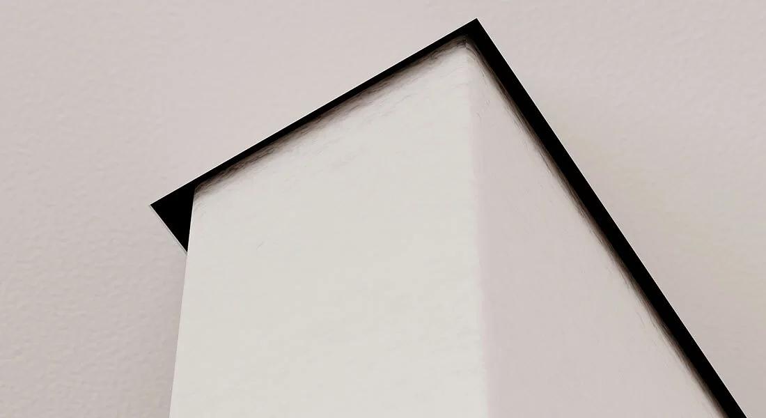 Теневой профиль FerGipps СП 8 черный муар ОПТ фото 5