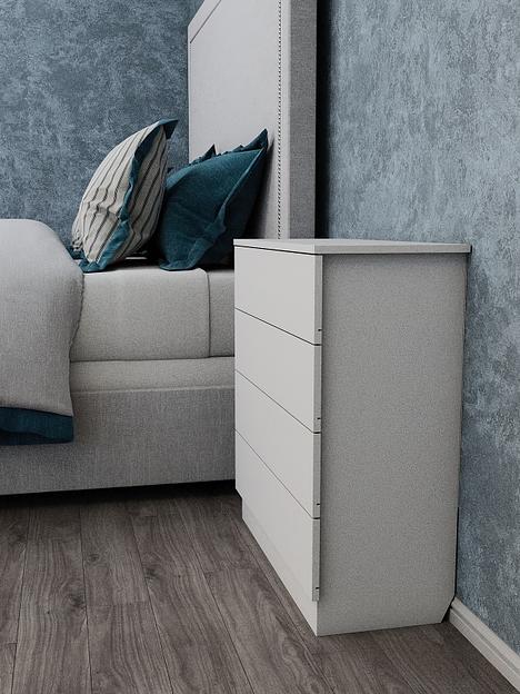 Комод Wood&Stone «Малави» белый 77.8×32.2×79.4 см фото 10