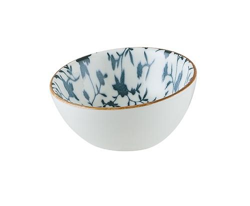 Соусник 60 мл. d=80 мм. h=30/46 мм. скошенный край Калиф, форма Ванто /1/24/ фото 1